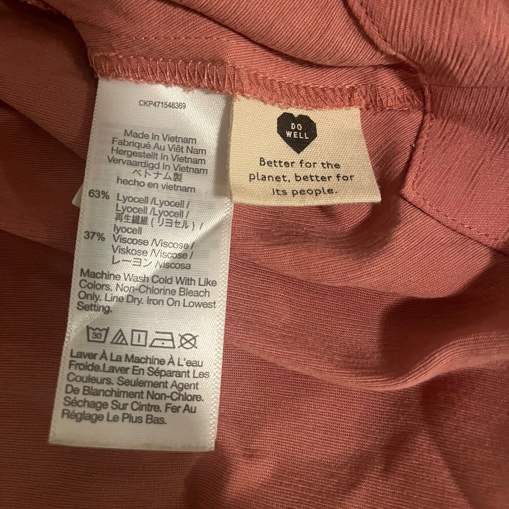 Madewell Long-Sleeve Lusterweave Hartfield Crop Button Down Shirt - Picture 6 of 6